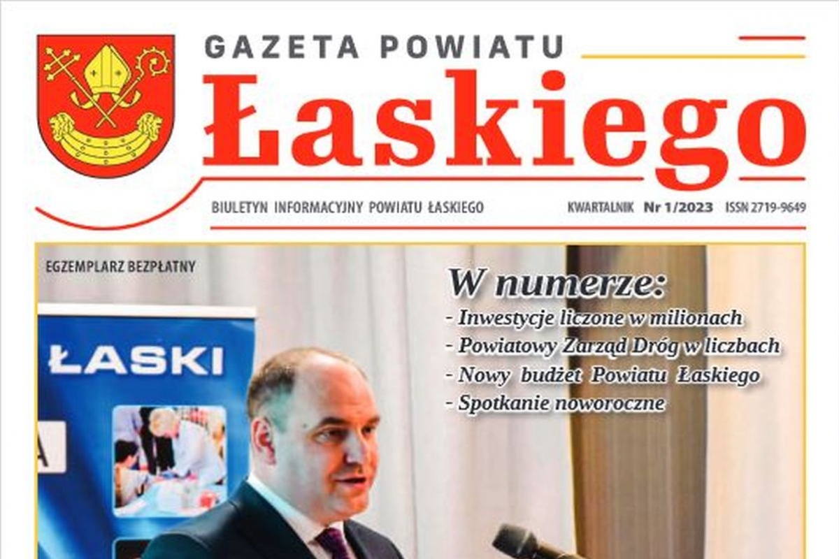 Nowy Numer Gazety Powiatu Łaskiego Łaskonlinepl Codzienna Gazeta Internetowa 7216